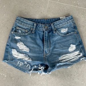 Lovers + friends Denim Shorts Size 26